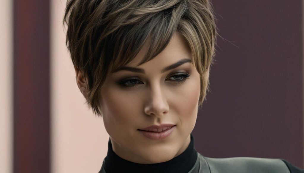 textured pixie cut